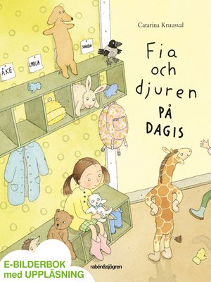 cover image of Fia och djuren på dagis
